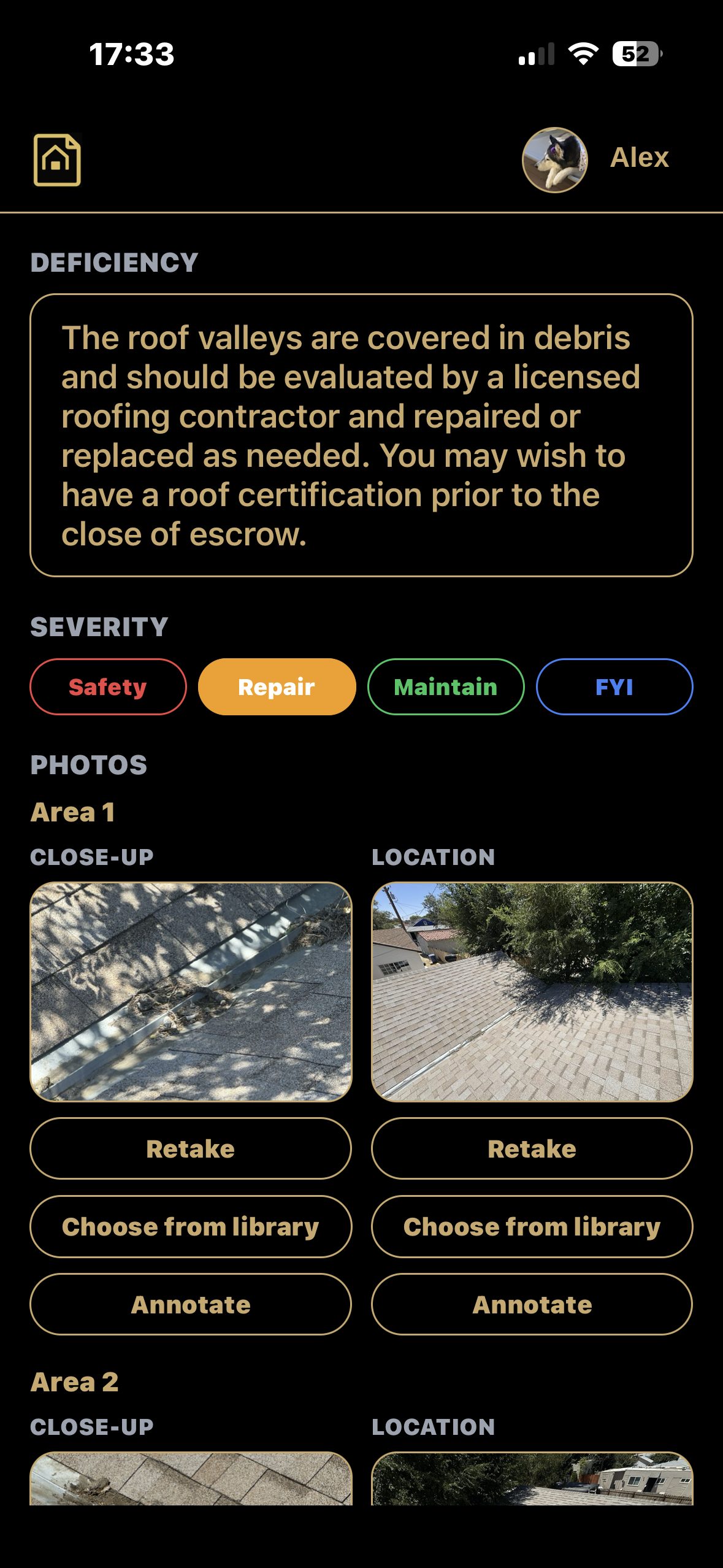Finding and photos in iCatch-it